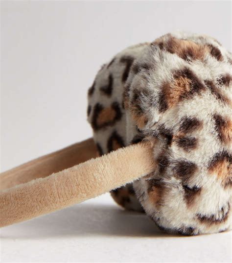 leopard print ear muffs